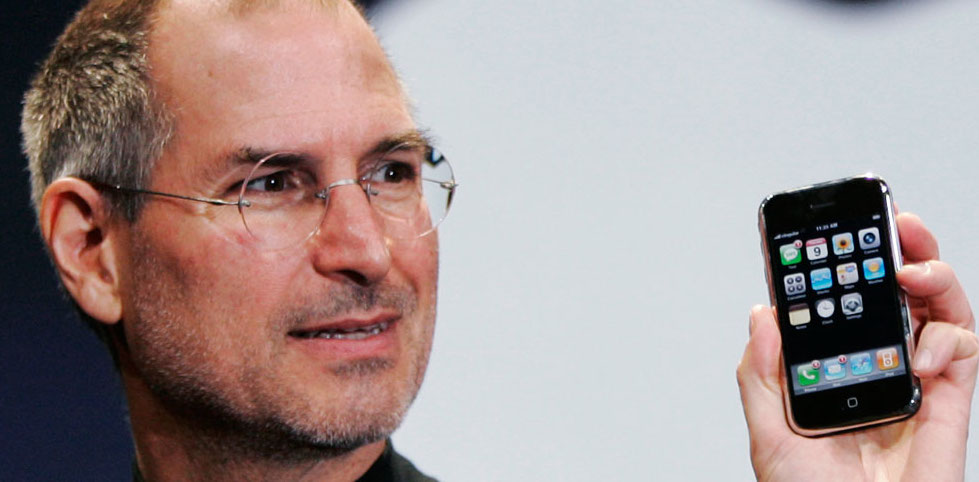 Steve Jobs y el iPhone